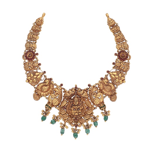 Gold Necklace | PMJ GEMS AND JEWELLERS PRIVATE LIMITED